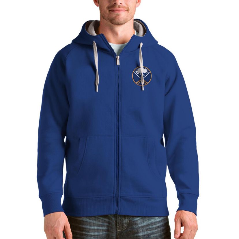 NHL Buffalo Sabres Logo Victory Full-Zip Hoodie