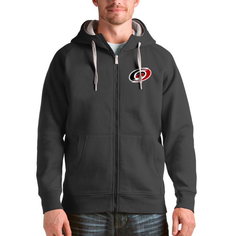 NHL Carolina Hurricanes Logo Victory Full-Zip Hoodie