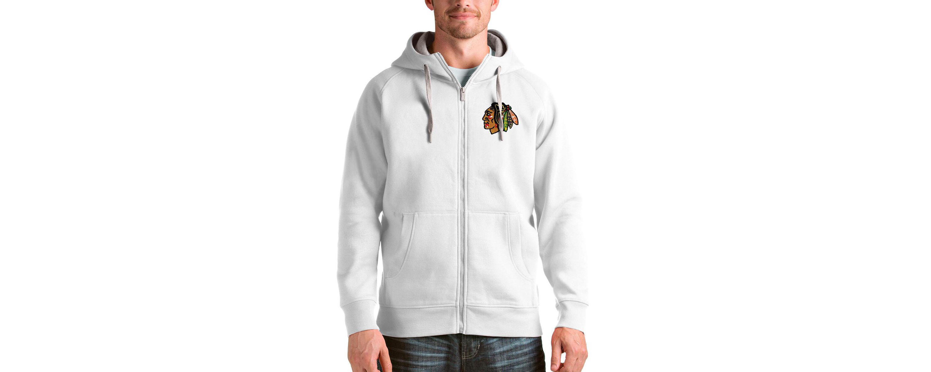 NHL Chicago Blackhawks Logo Victory Full-Zip Hoodie