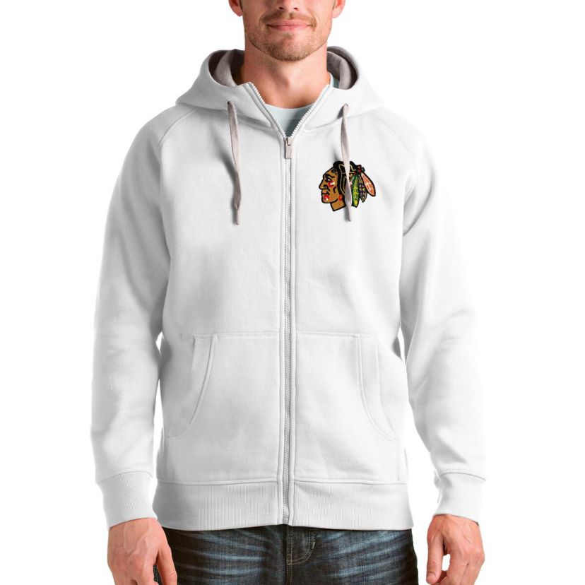 NHL Chicago Blackhawks Logo Victory Full-Zip Hoodie