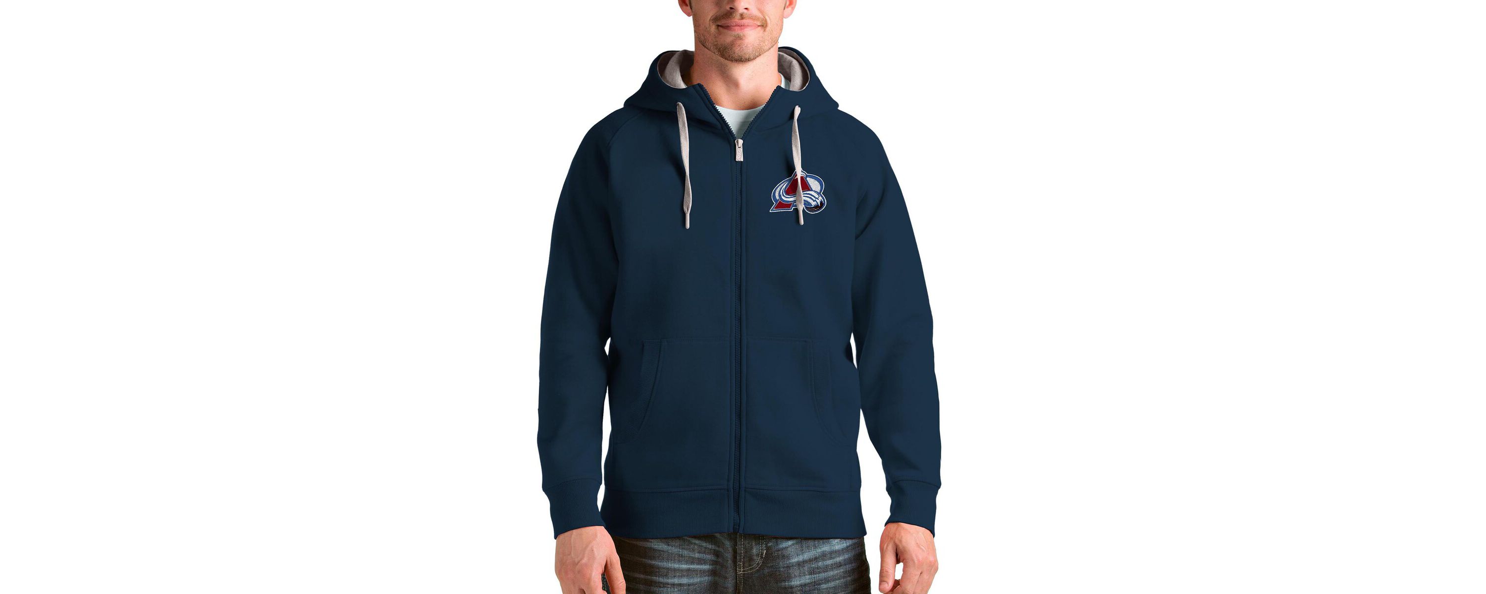 NHL Colorado Avalanche Logo Victory Full-Zip Hoodie
