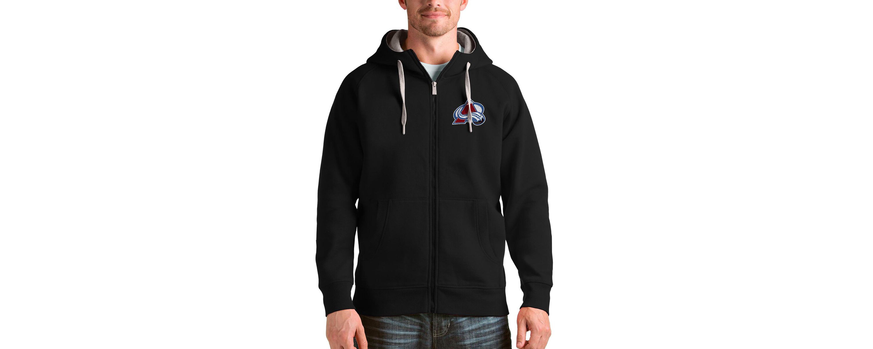 NHL Colorado Avalanche Logo Victory Full-Zip Hoodie