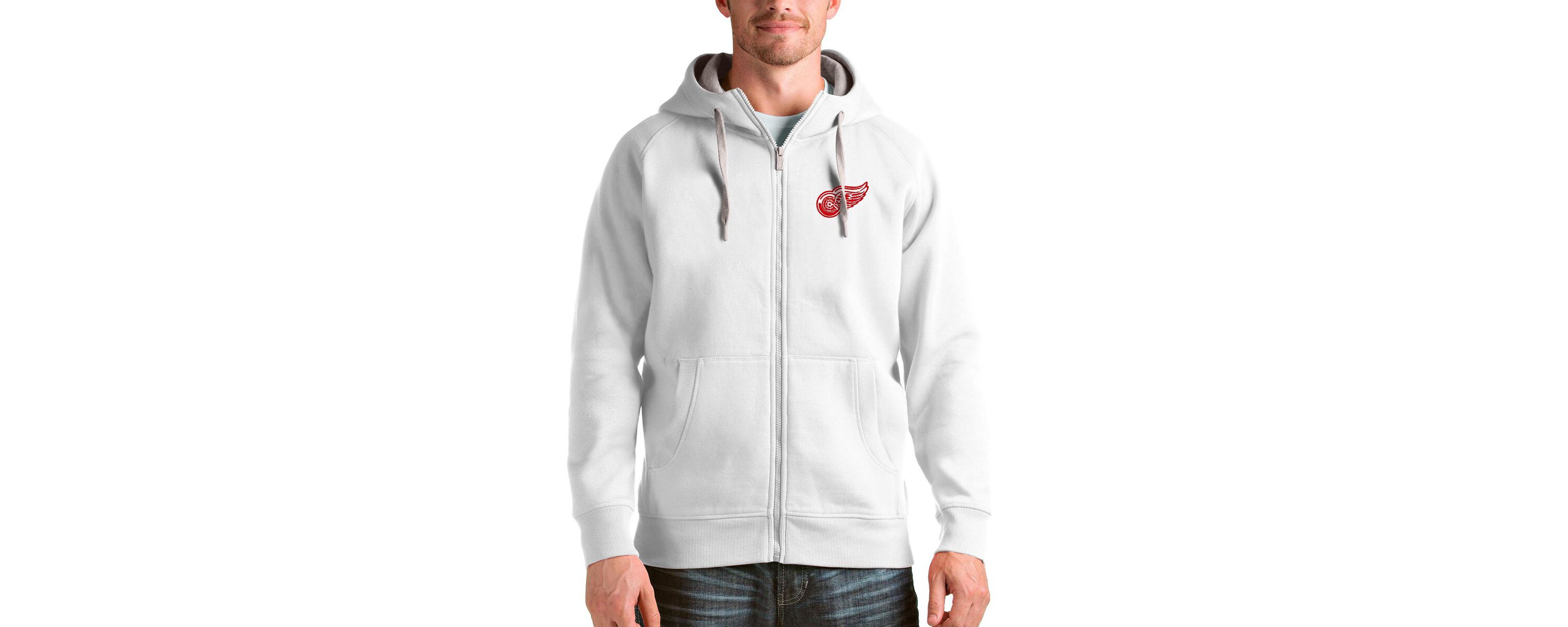 NHL Detroit Wings Logo Victory Full-Zip Hoodie
