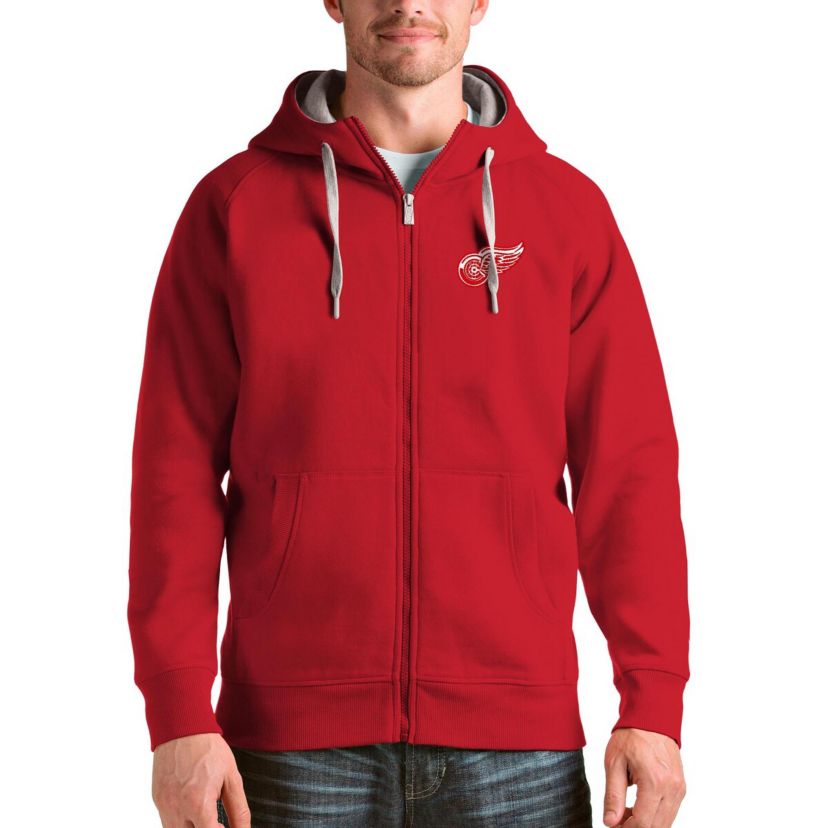 NHL Detroit Wings Logo Victory Full-Zip Hoodie