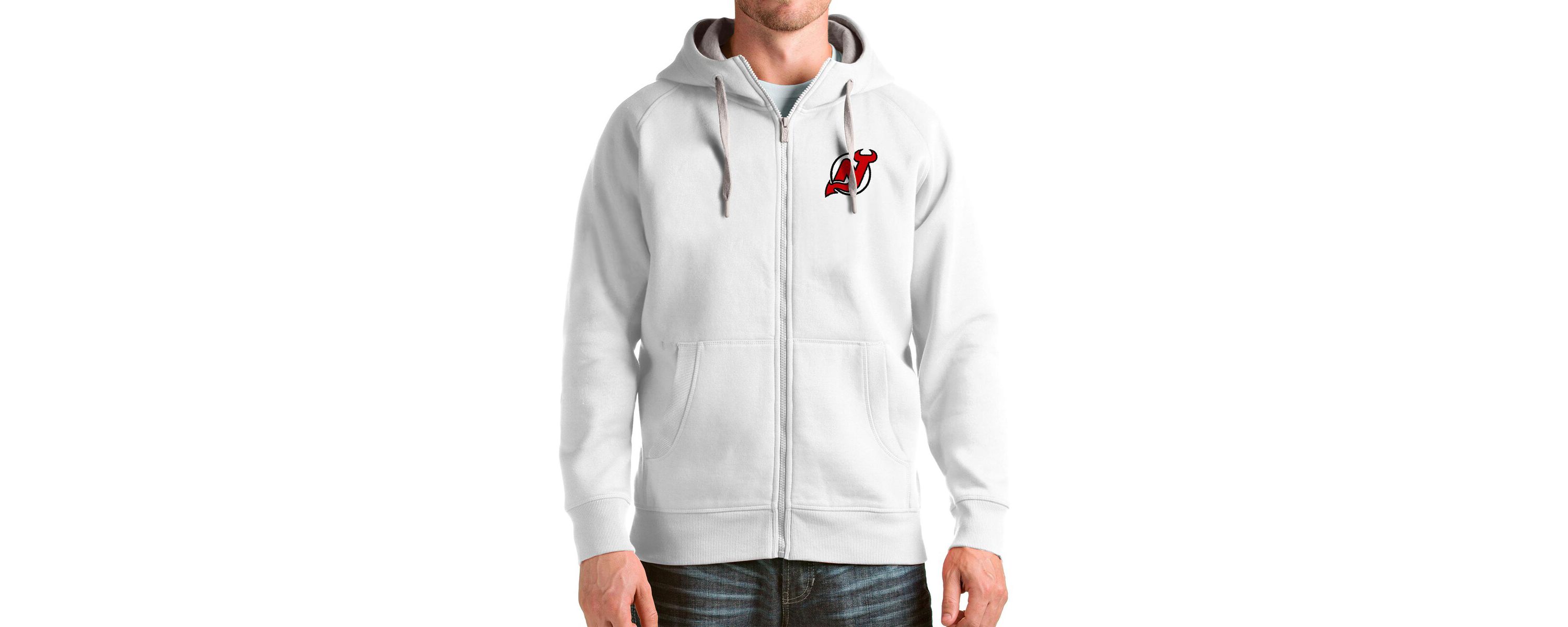 NHL New Jersey Devils Logo Victory Full-Zip Hoodie