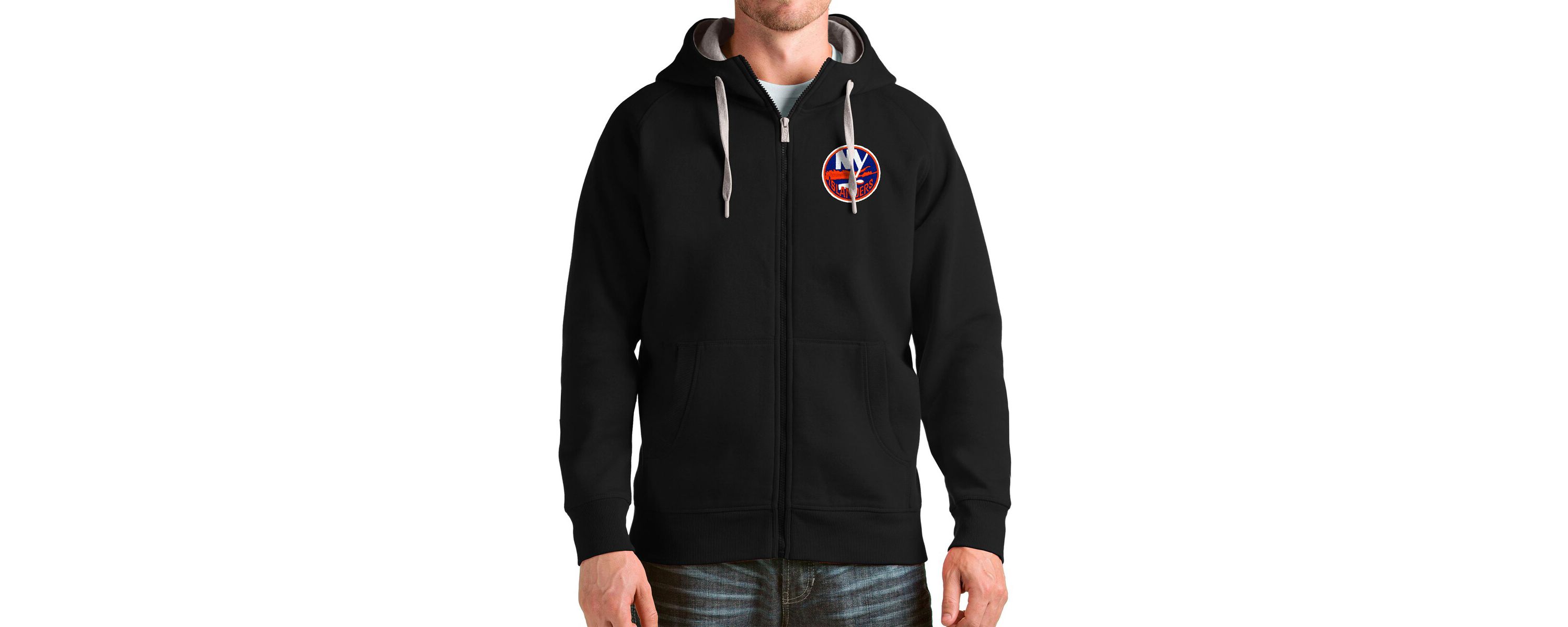 NHL New York Islanders Logo Victory Full-Zip Hoodie
