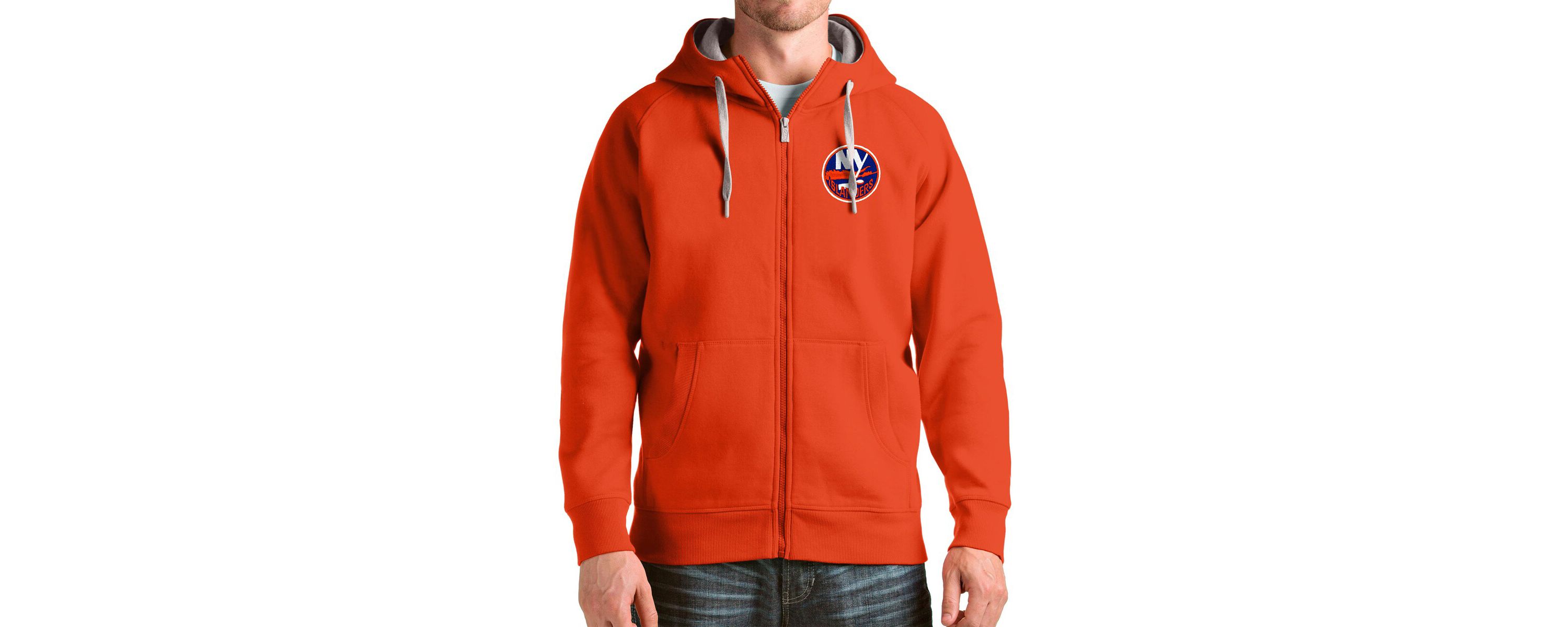 NHL New York Islanders Logo Victory Full-Zip Hoodie