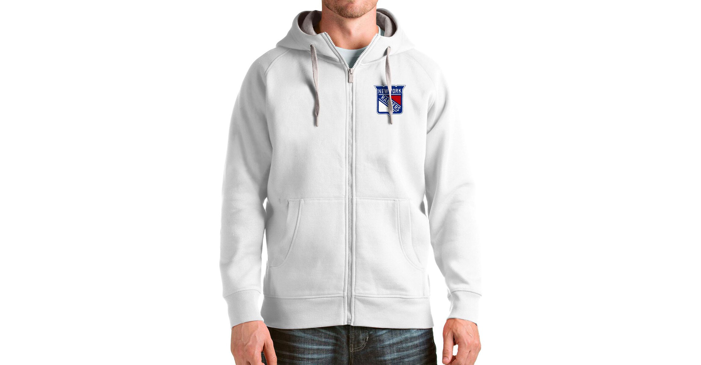 NHL New York Rangers Logo Victory Full-Zip Hoodie