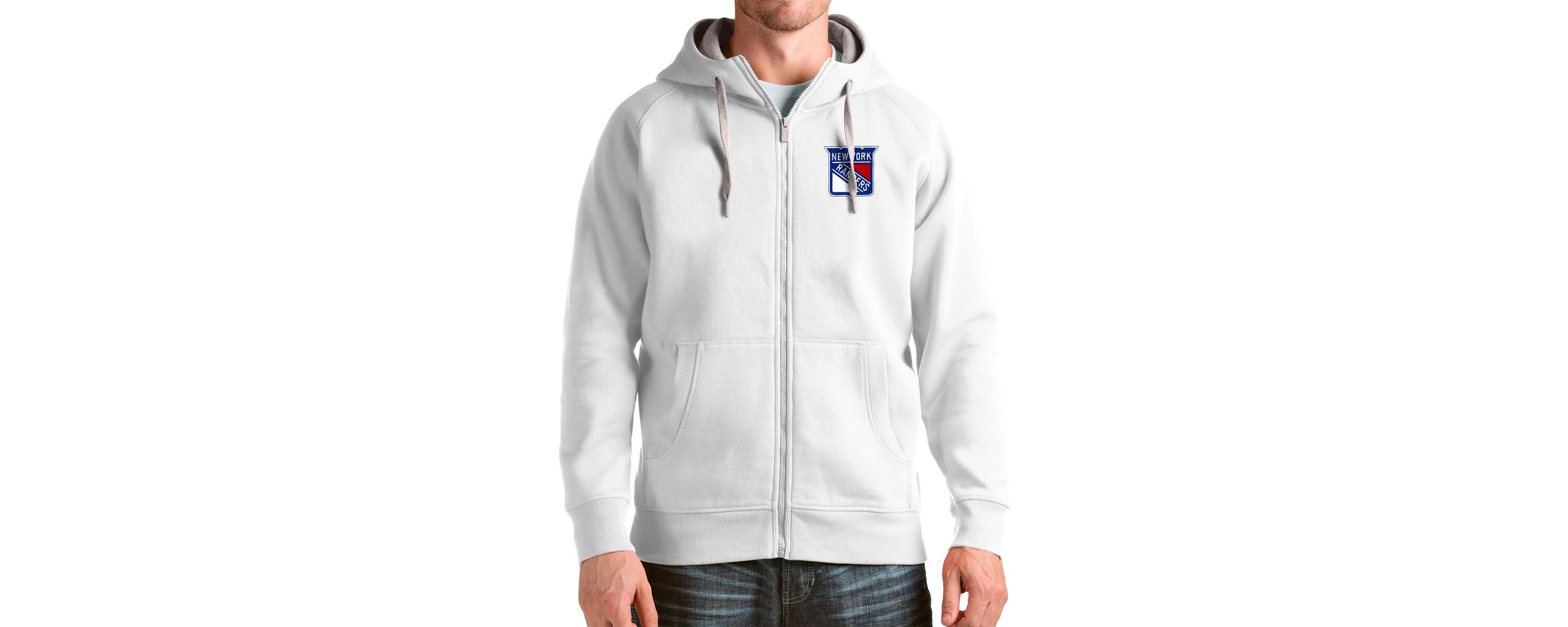 NHL New York Rangers Logo Victory Full-Zip Hoodie