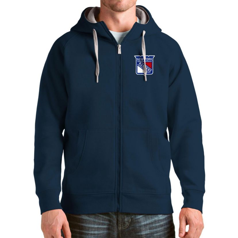 NHL New York Rangers Logo Victory Full-Zip Hoodie