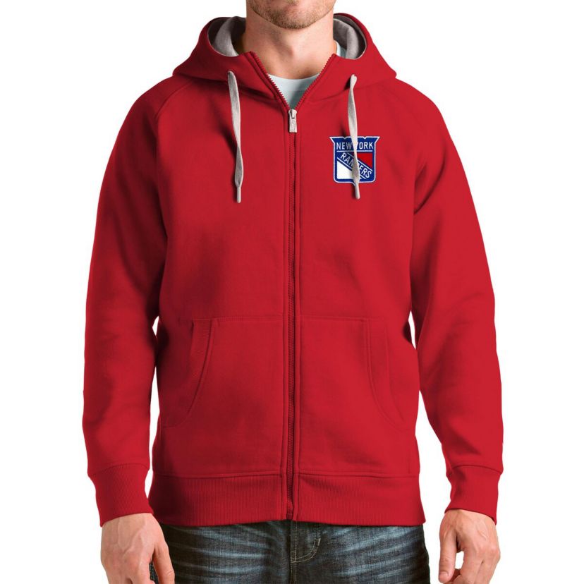 NHL New York Rangers Logo Victory Full-Zip Hoodie