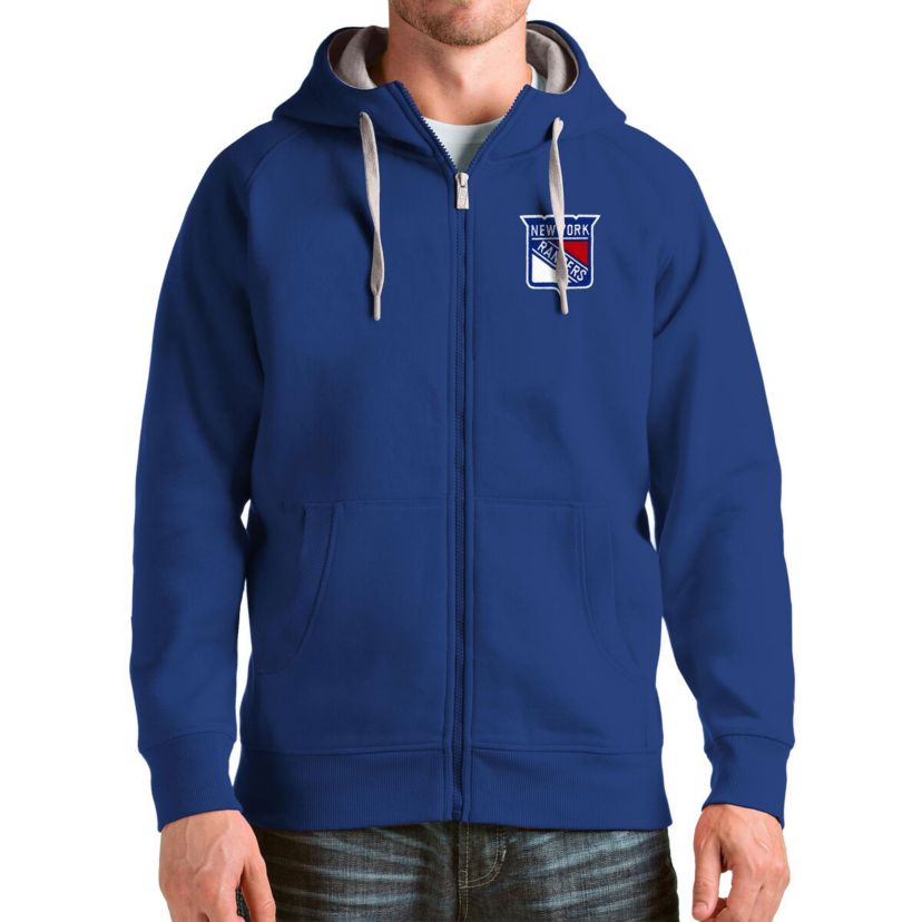 NHL New York Rangers Logo Victory Full-Zip Hoodie