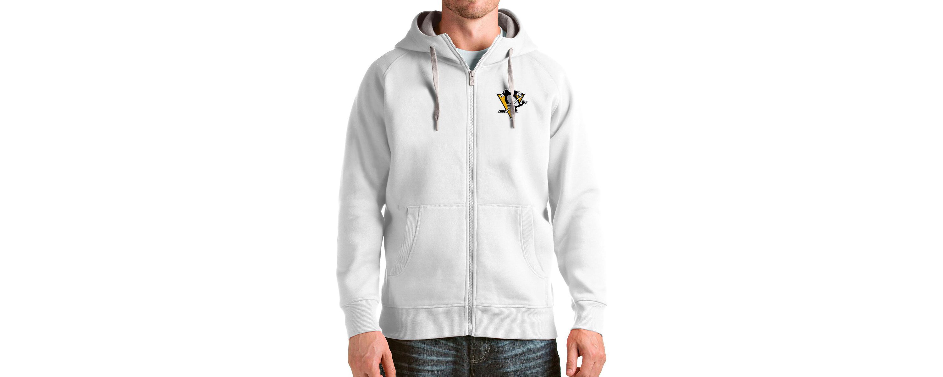 NHL Pittsburgh Penguins Logo Victory Full-Zip Hoodie