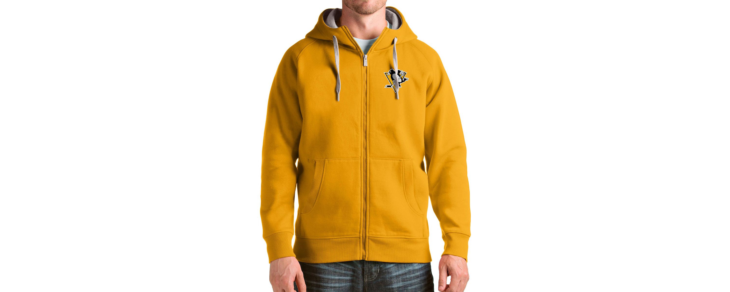NHL Pittsburgh Penguins Logo Victory Full-Zip Hoodie