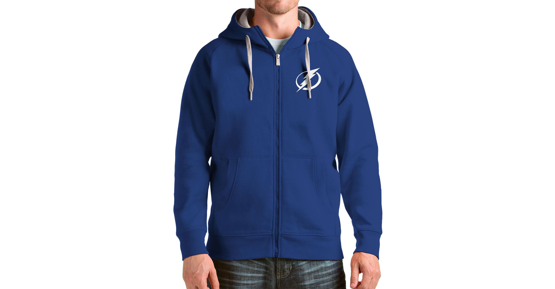 NHL Tampa Bay Lightning Logo Victory Full-Zip Hoodie