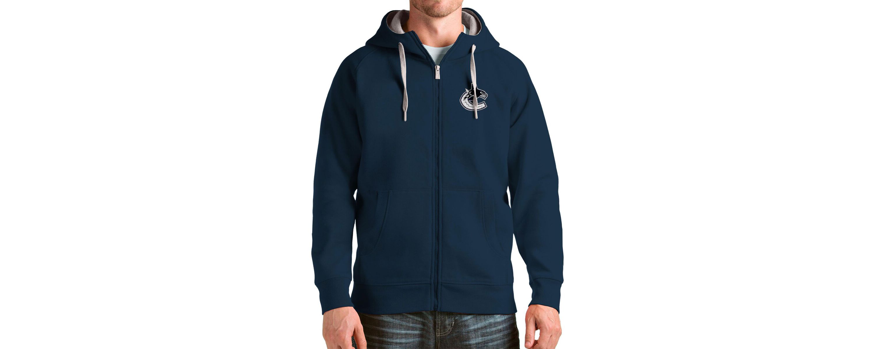 NHL Vancouver Canucks Logo Victory Full-Zip Hoodie
