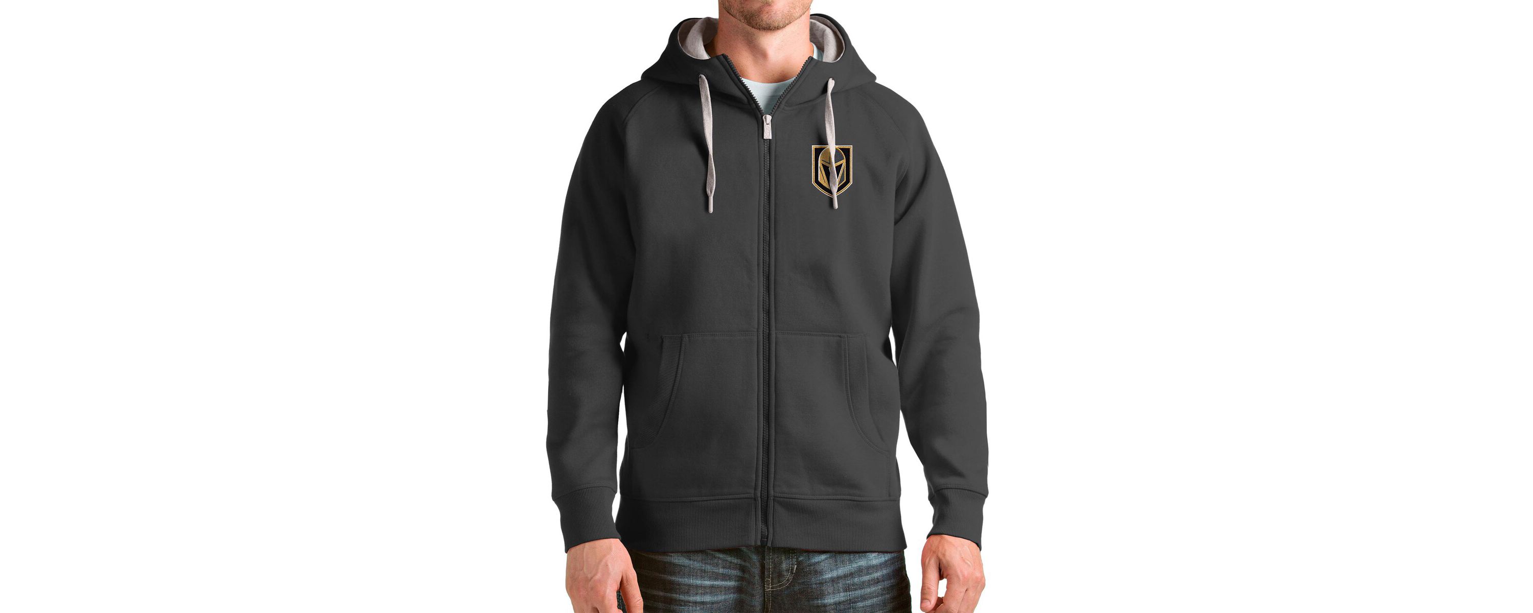 NHL Vegas Golden Knights Logo Victory Full-Zip Hoodie
