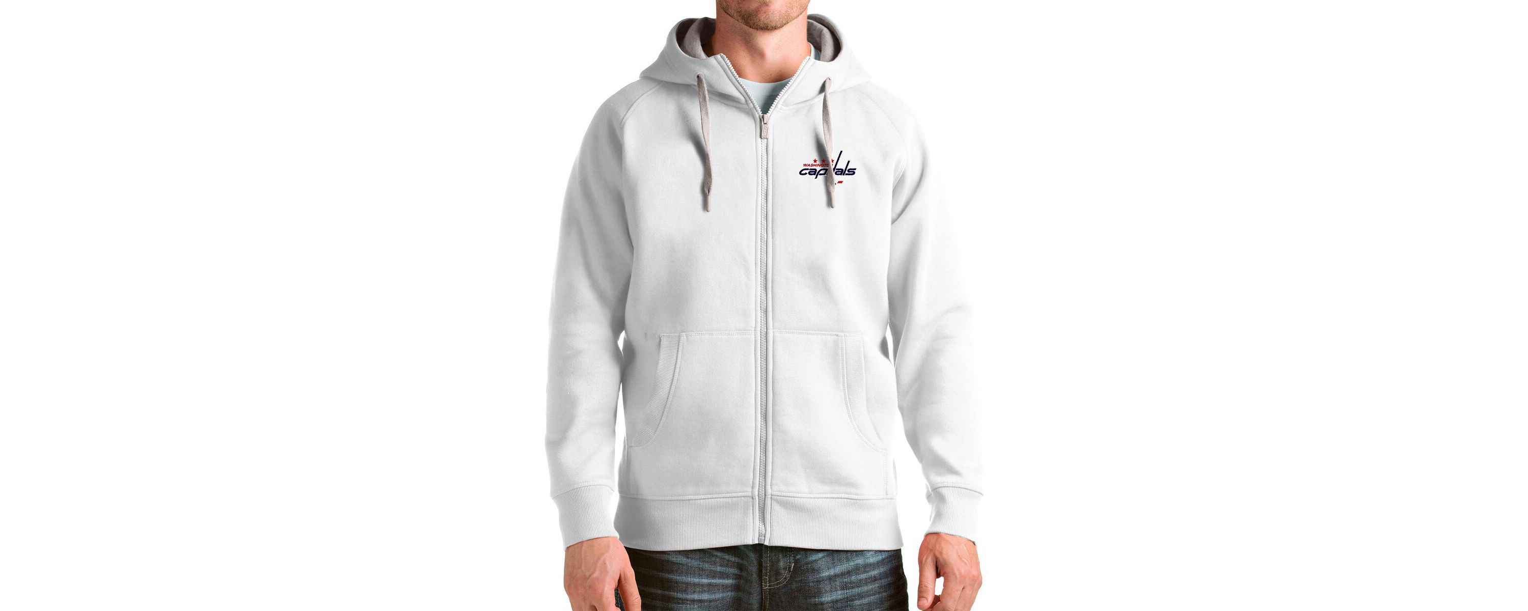NHL Washington Capitals Logo Victory Full-Zip Hoodie