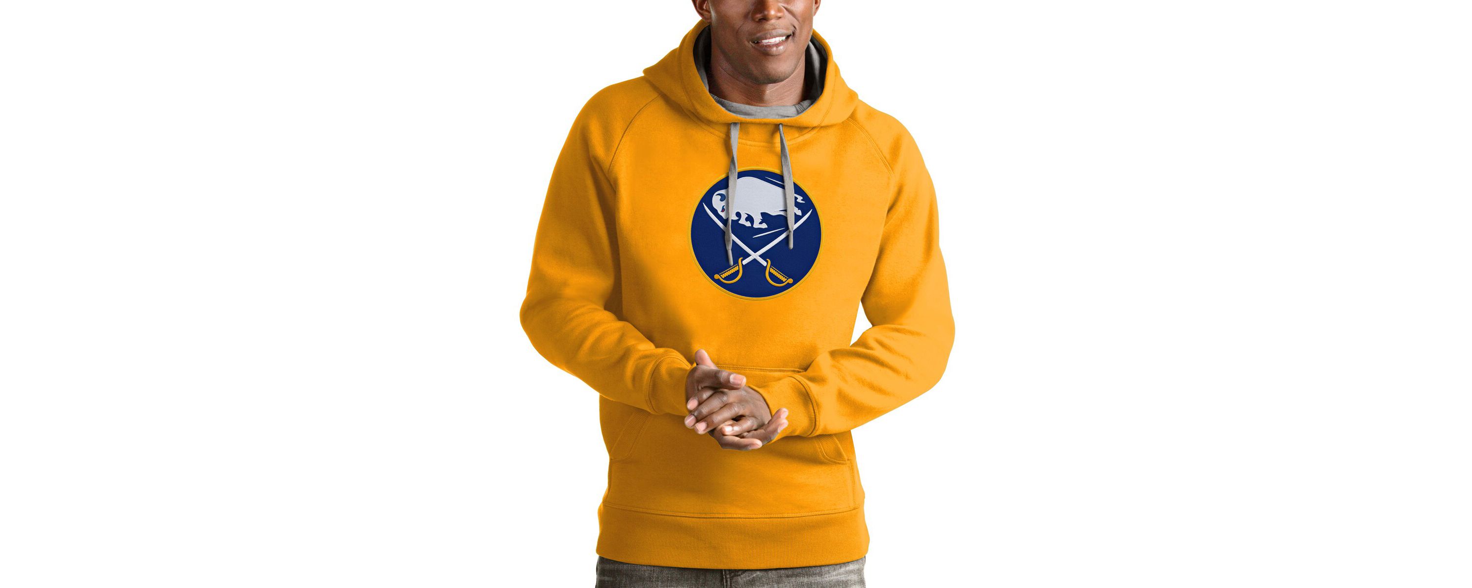 NHL Buffalo Sabres Logo Victory Pullover Hoodie