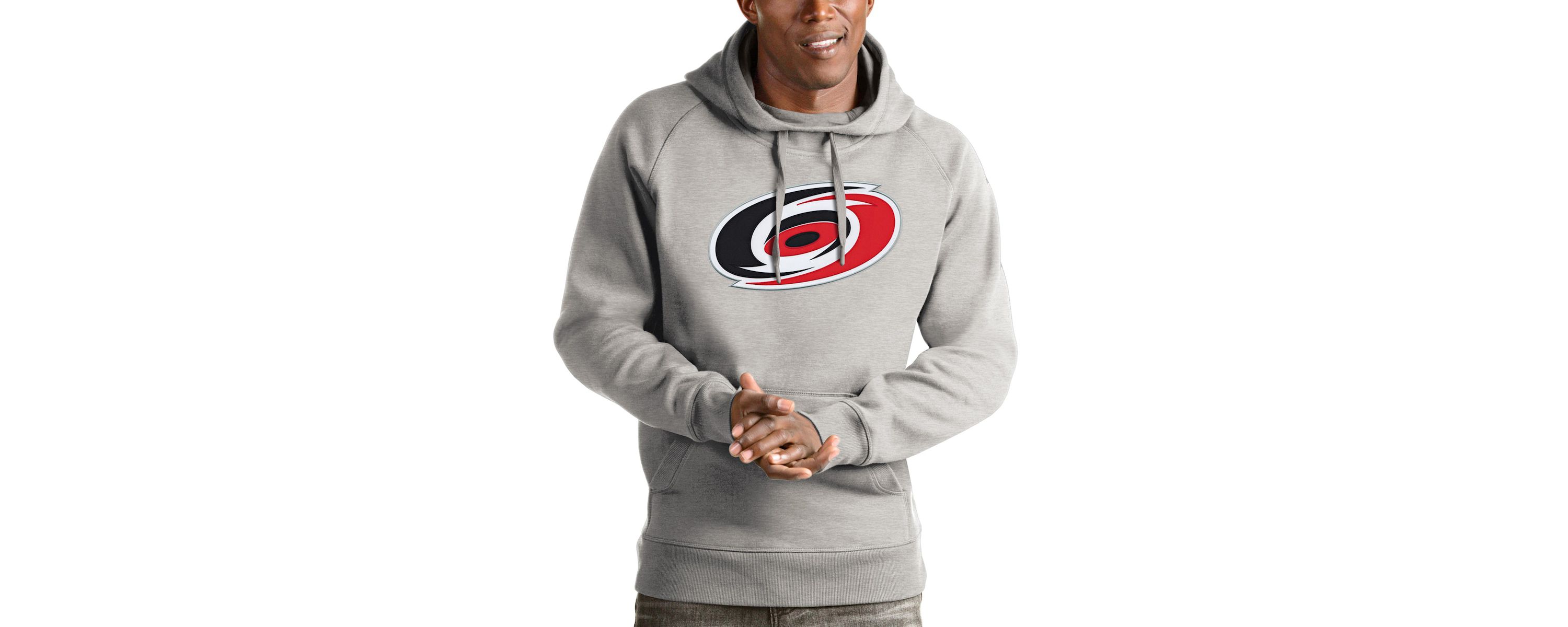 NHL ed Carolina Hurricanes Logo Victory Pullover Hoodie