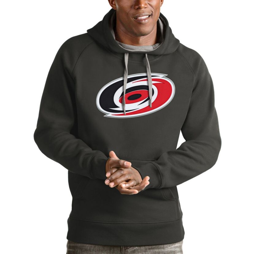 NHL Carolina Hurricanes Logo Victory Pullover Hoodie