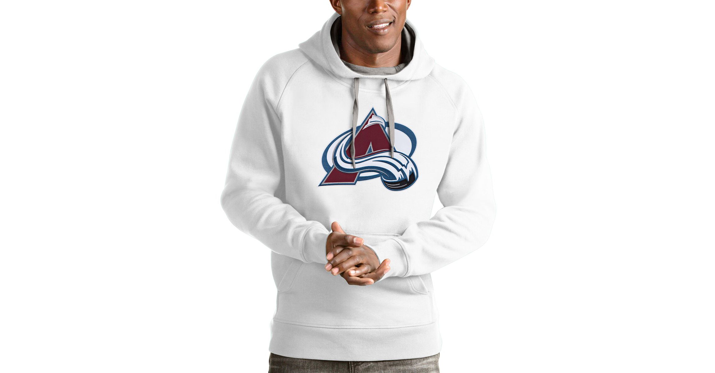 NHL Colorado Avalanche Logo Victory Pullover Hoodie