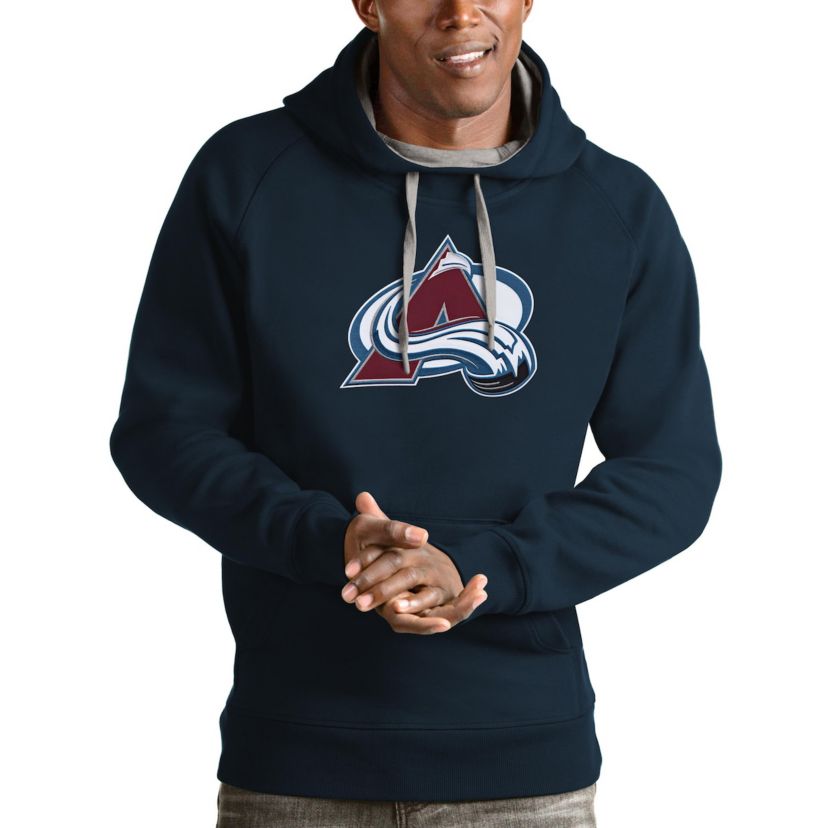 NHL Colorado Avalanche Logo Victory Pullover Hoodie