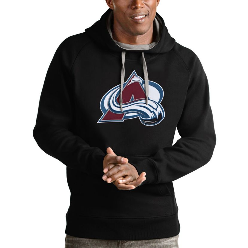 NHL Colorado Avalanche Logo Victory Pullover Hoodie