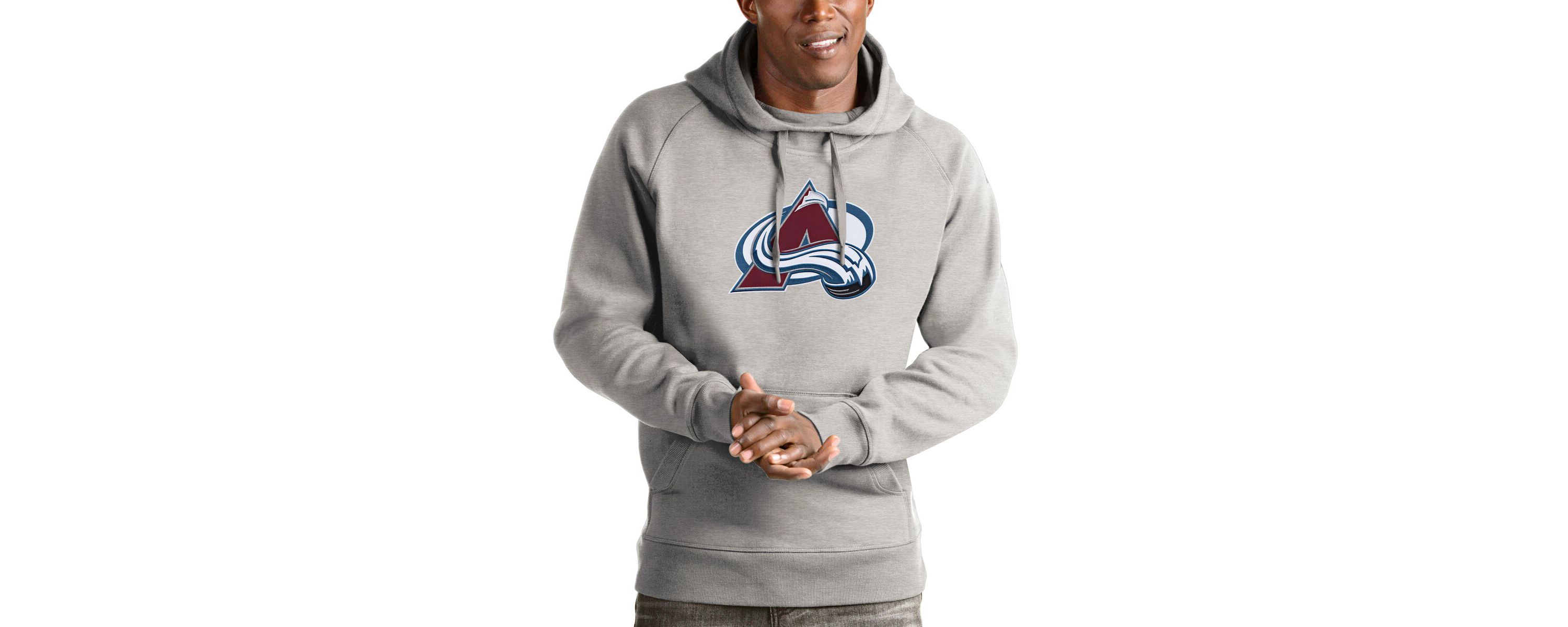 NHL ed Colorado Avalanche Logo Victory Pullover Hoodie