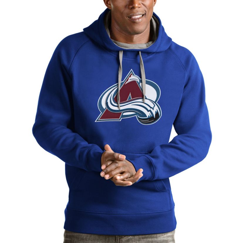 NHL Colorado Avalanche Logo Victory Pullover Hoodie