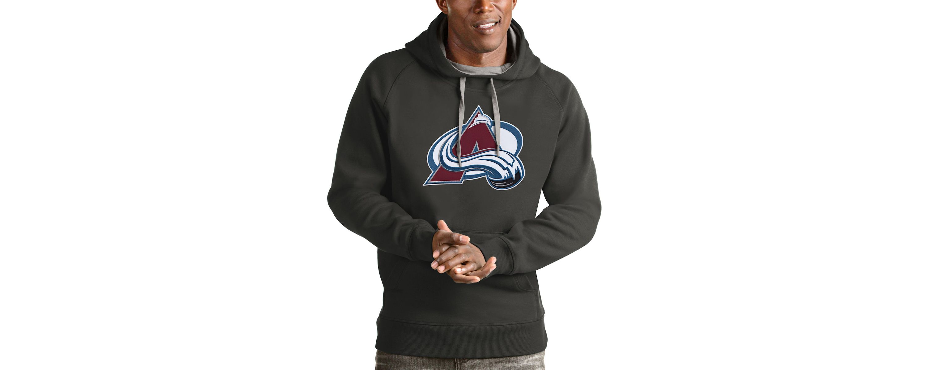 NHL Colorado Avalanche Logo Victory Pullover Hoodie