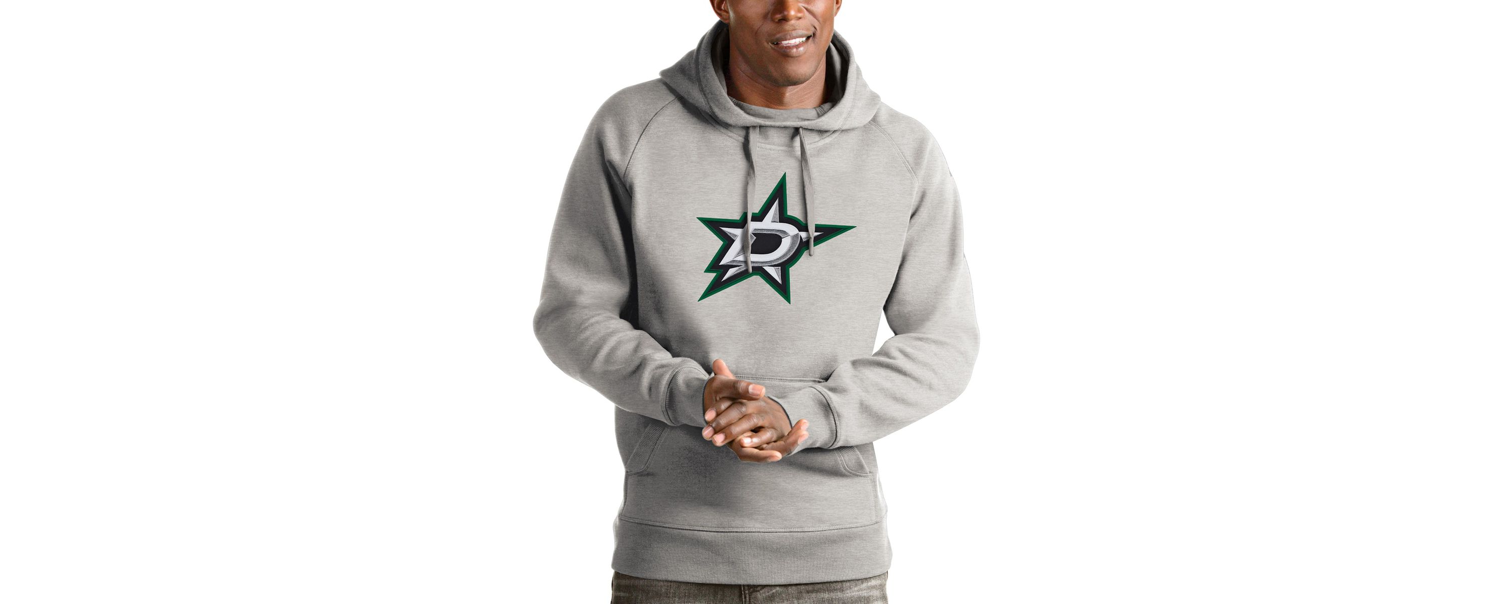 NHL ed Dallas Stars Logo Victory Pullover Hoodie