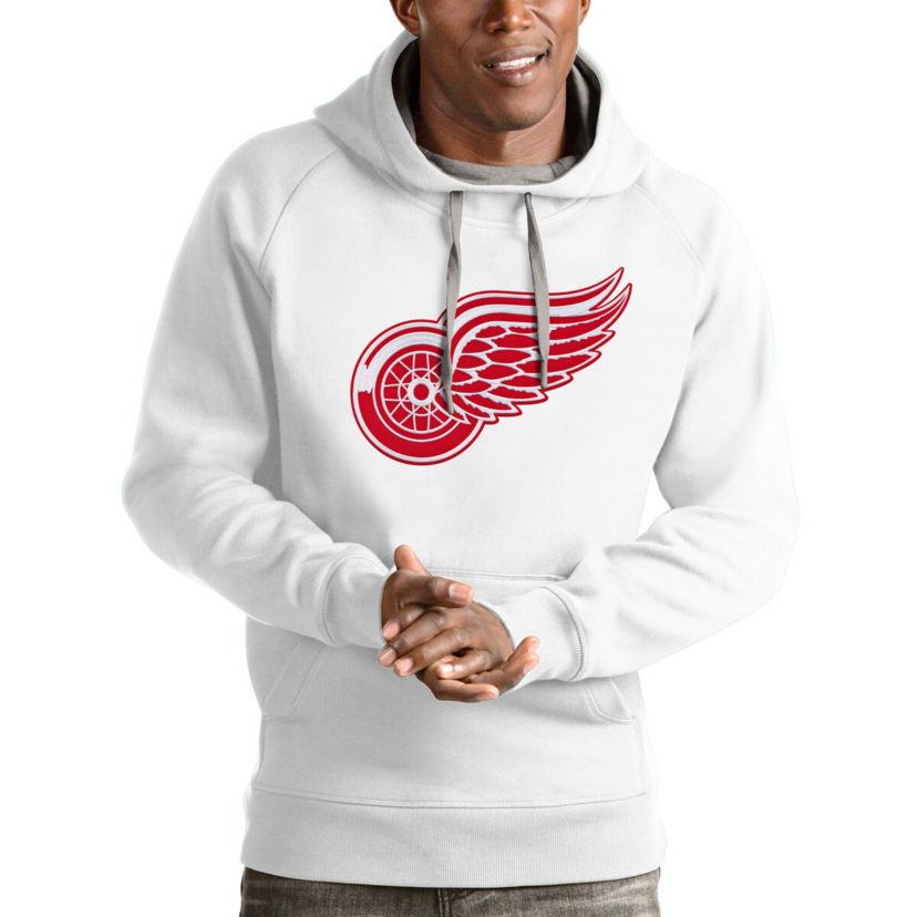 NHL Detroit Wings Logo Victory Pullover Hoodie