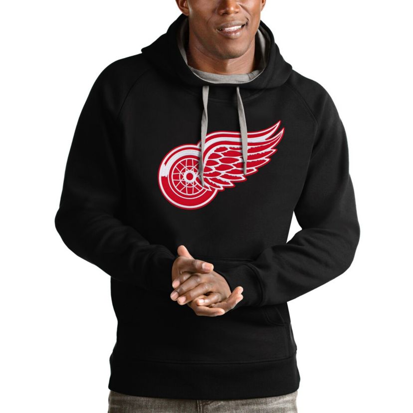 NHL Detroit Wings Logo Victory Pullover Hoodie