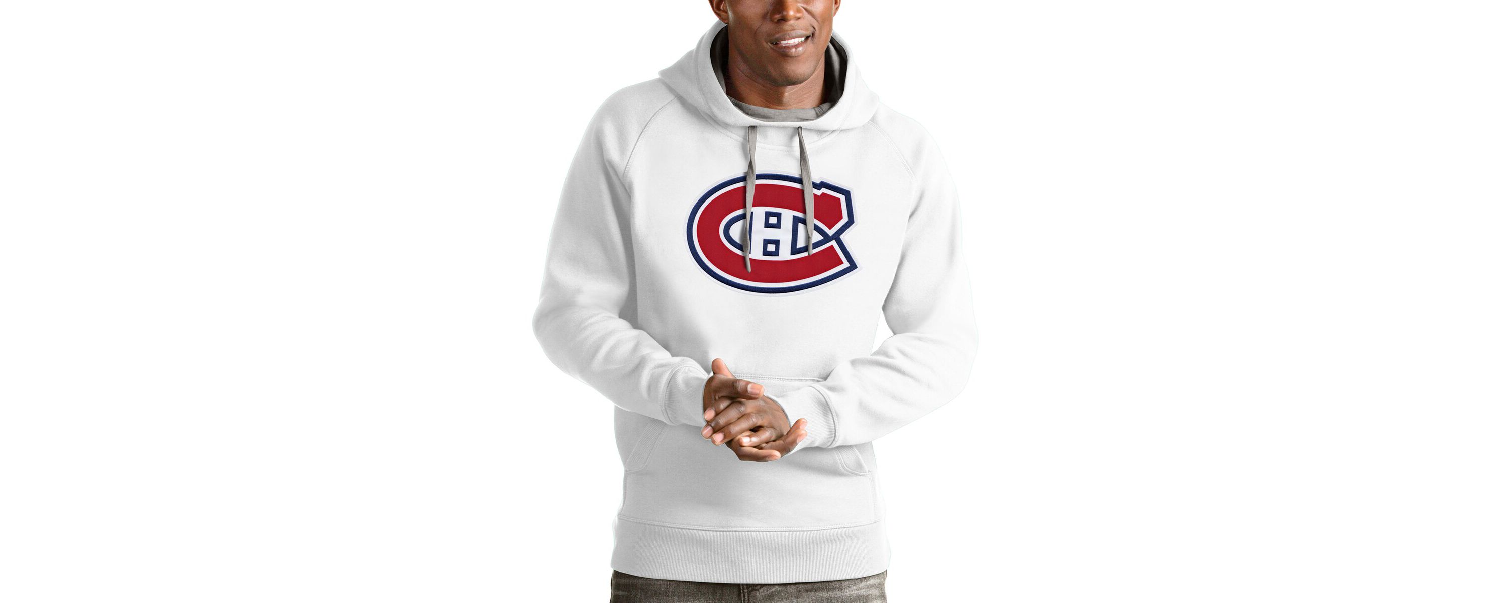 NHL Montreal Canadiens Logo Victory Pullover Hoodie