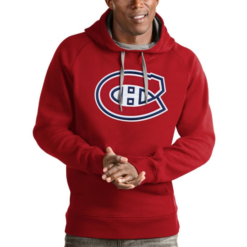 NHL Montreal Canadiens Logo Victory Pullover Hoodie