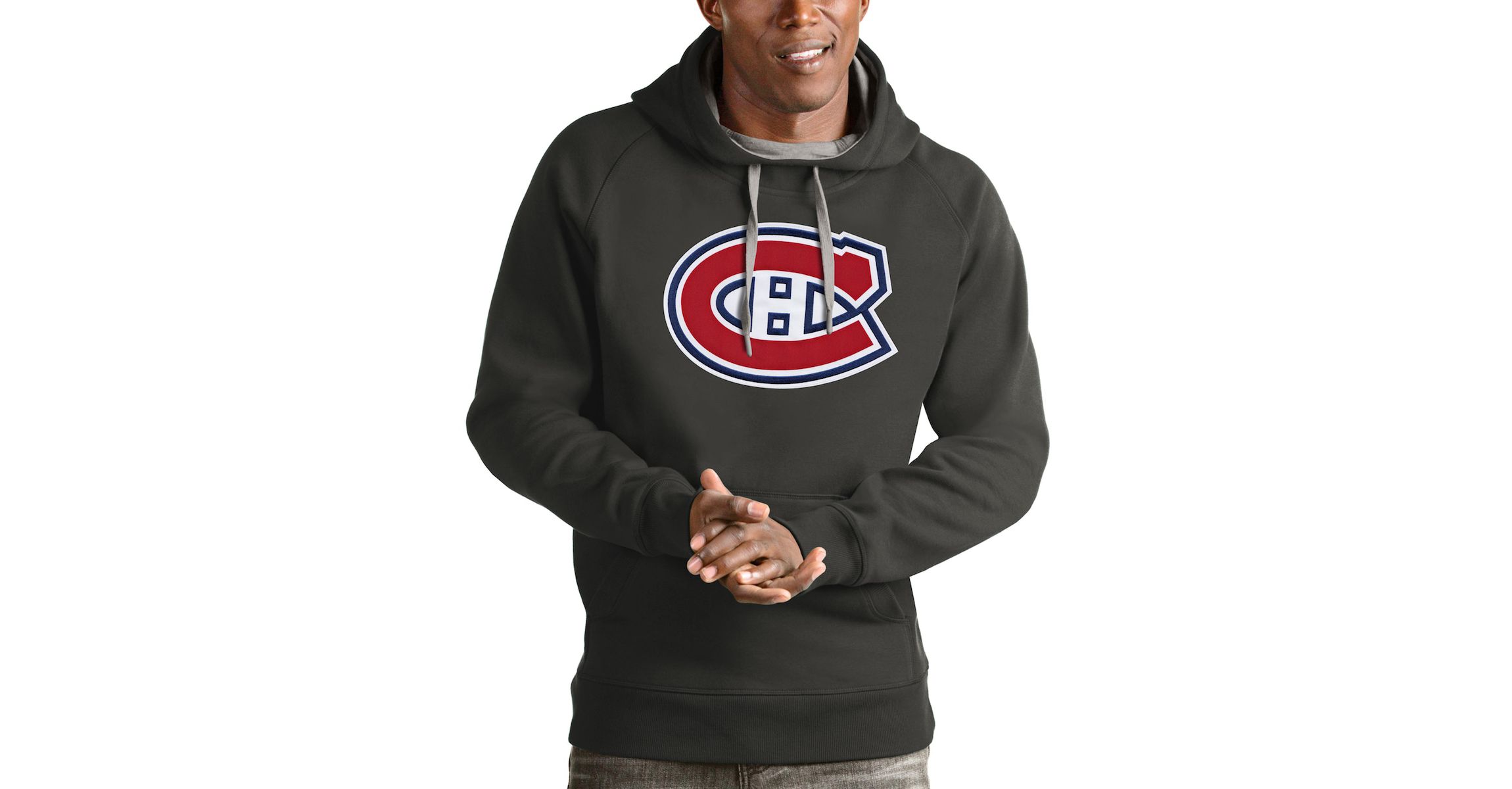 NHL Montreal Canadiens Logo Victory Pullover Hoodie