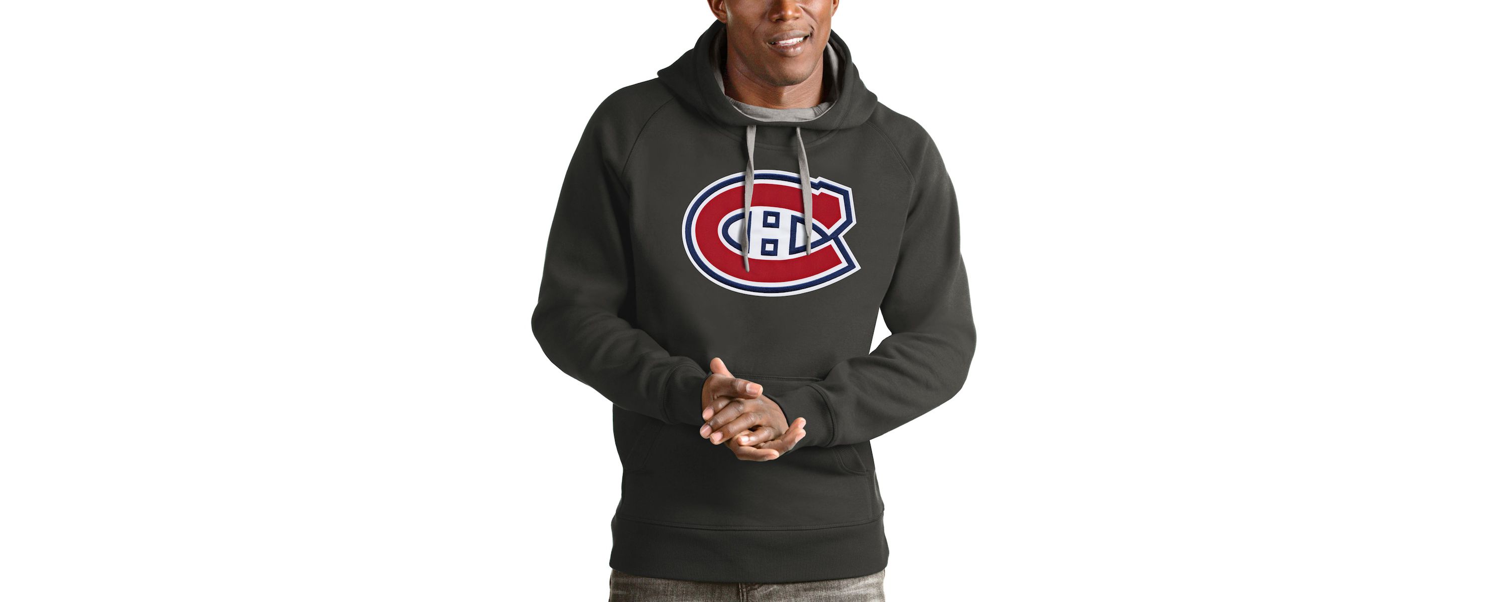 NHL Montreal Canadiens Logo Victory Pullover Hoodie