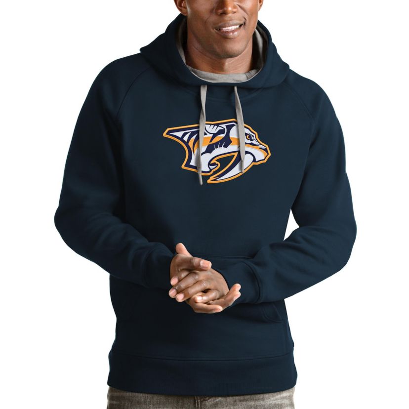 NHL Nashville Predators Logo Victory Pullover Hoodie