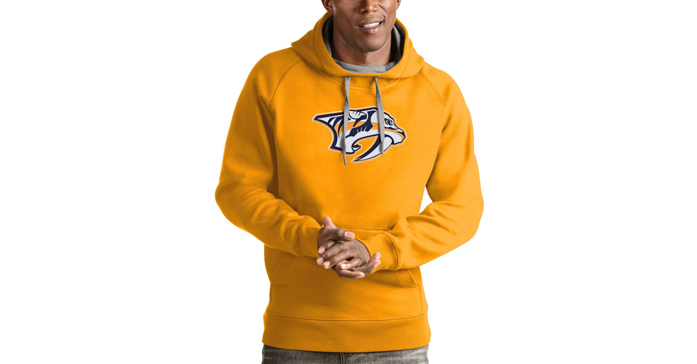 NHL Nashville Predators Logo Victory Pullover Hoodie