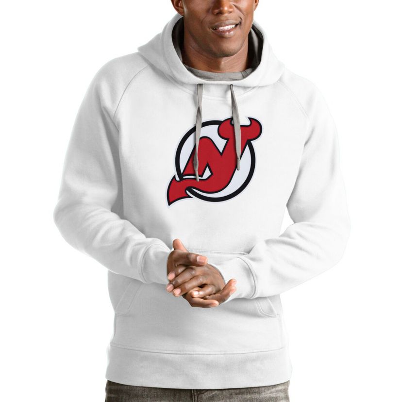 NHL New Jersey Devils Logo Victory Pullover Hoodie