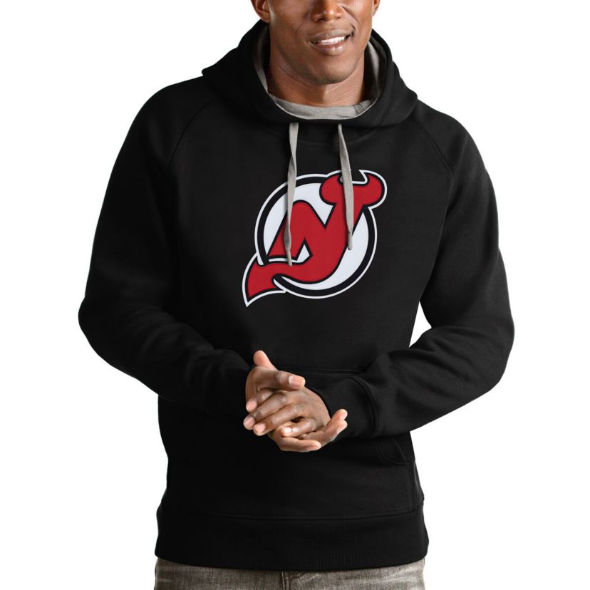 NHL New Jersey Devils Logo Victory Pullover Hoodie
