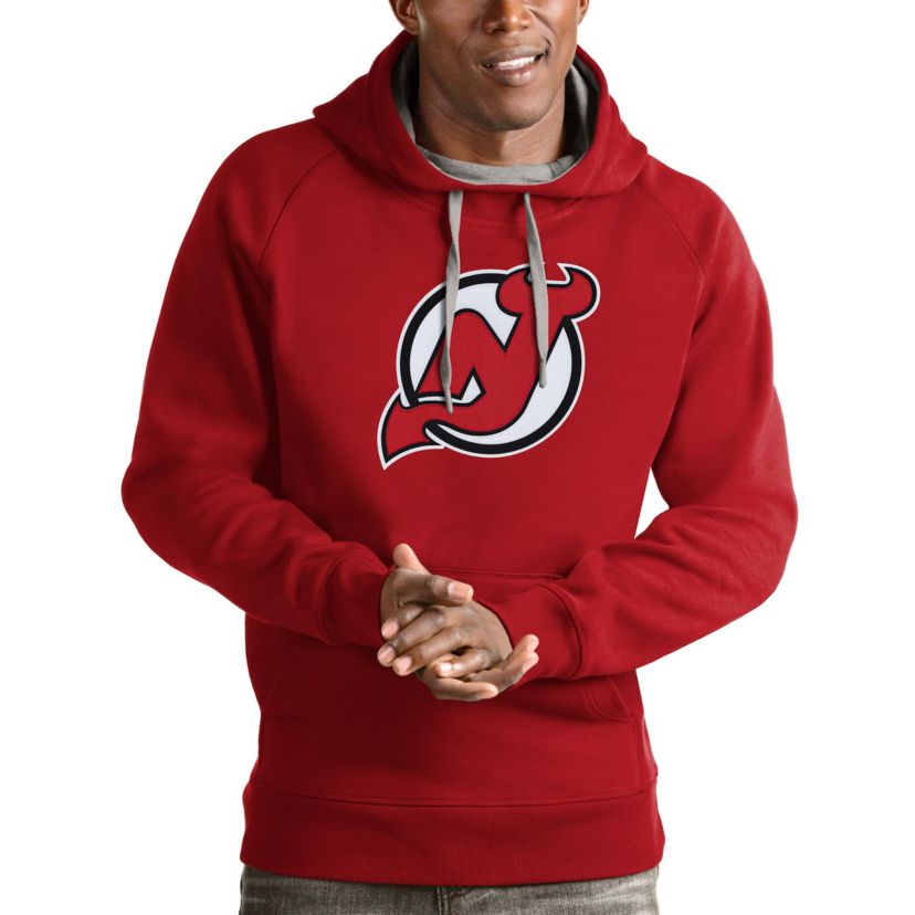 NHL New Jersey Devils Logo Victory Pullover Hoodie