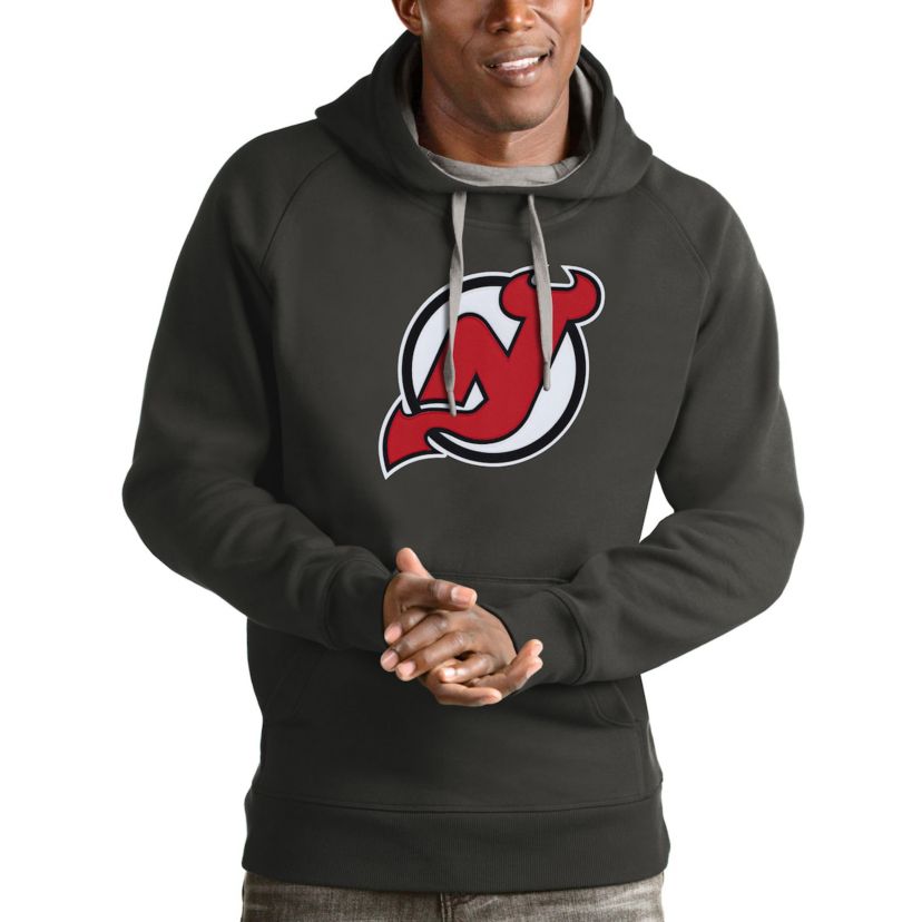 NHL New Jersey Devils Logo Victory Pullover Hoodie
