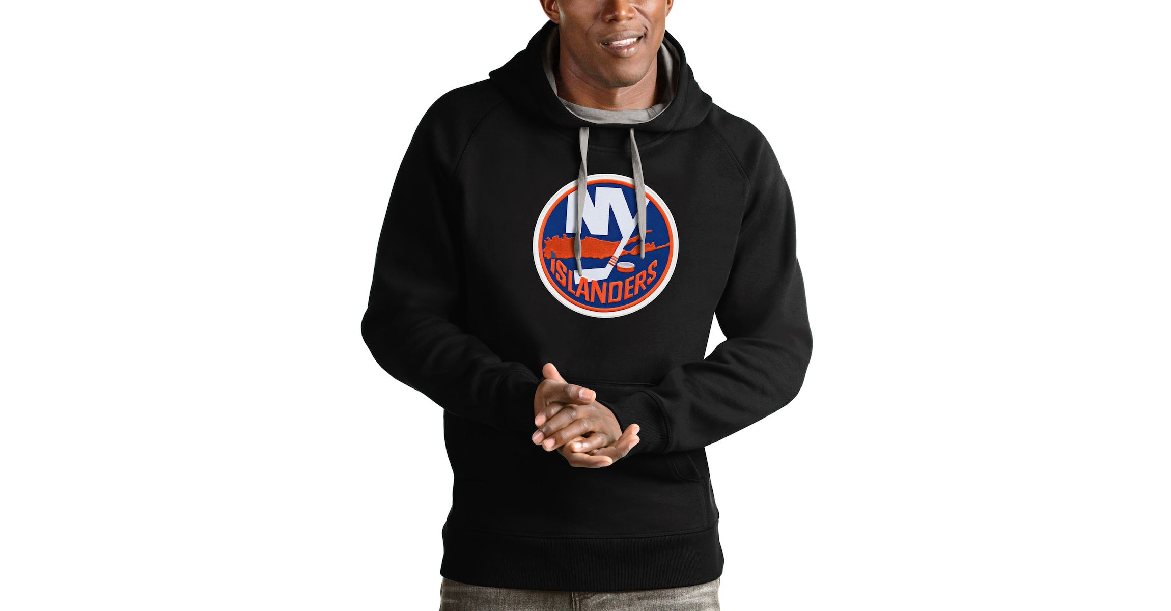 NHL New York Islanders Logo Victory Pullover Hoodie