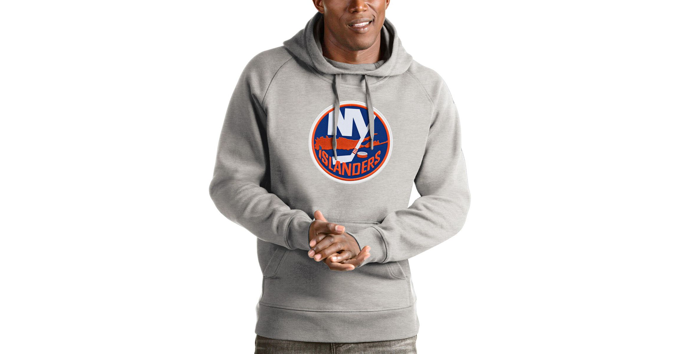 NHL ed New York Islanders Logo Victory Pullover Hoodie