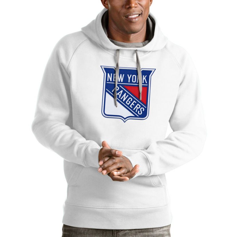 NHL New York Rangers Logo Victory Pullover Hoodie
