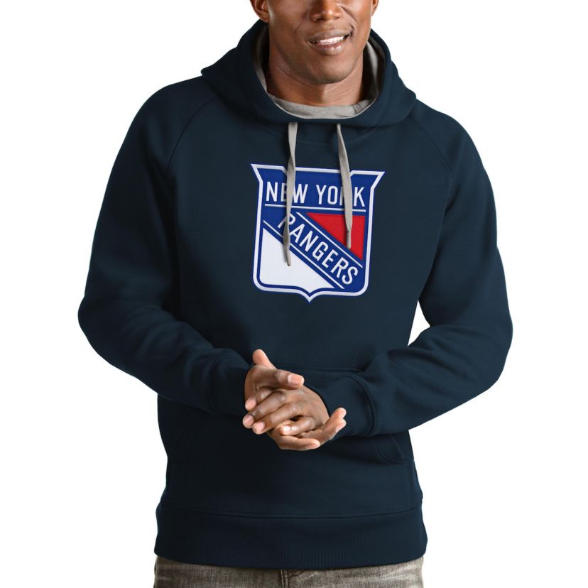 NHL New York Rangers Logo Victory Pullover Hoodie