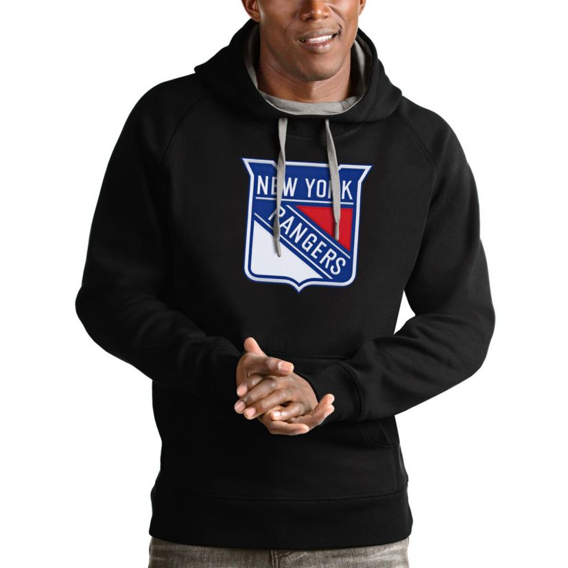 NHL New York Rangers Logo Victory Pullover Hoodie