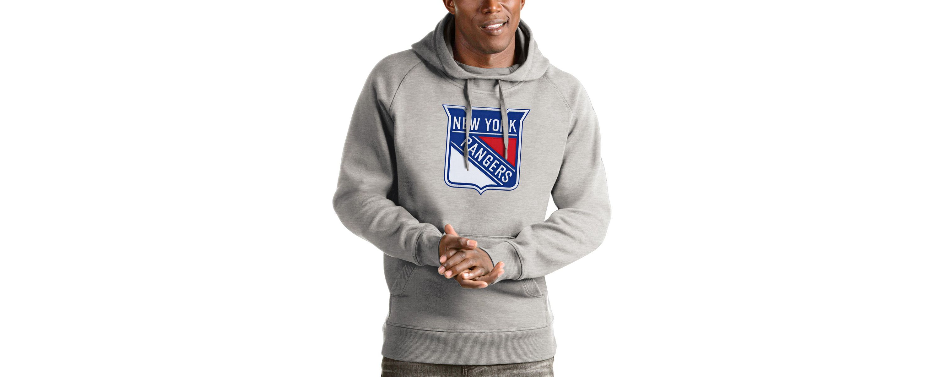 NHL ed New York Rangers Logo Victory Pullover Hoodie